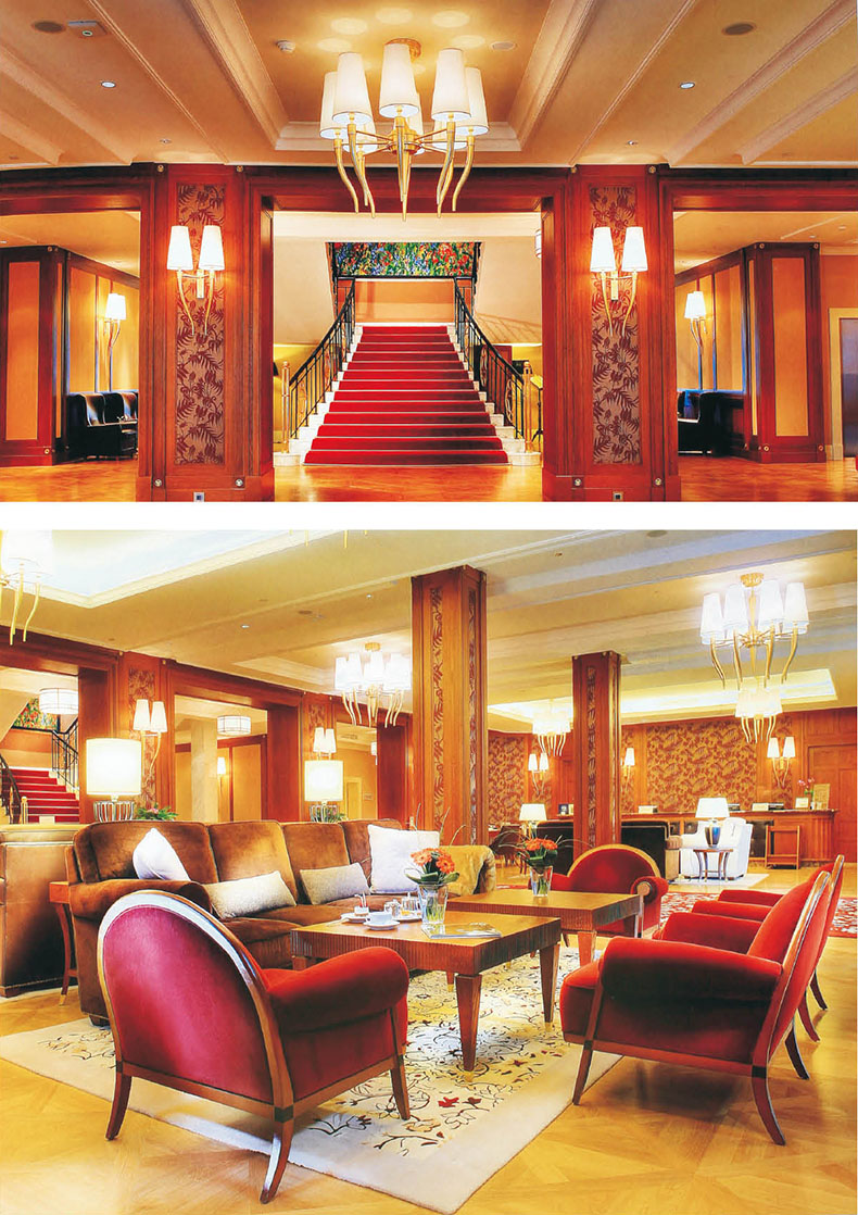 酒店大堂工程非标艺术灯定制样板